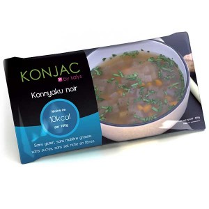 Konnyaku noir - Pâte de Konjac