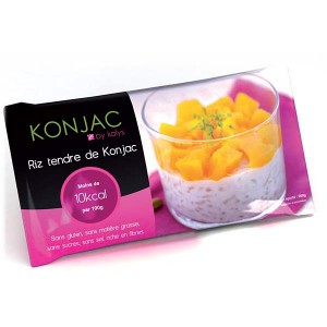 Riz tendre de konjac